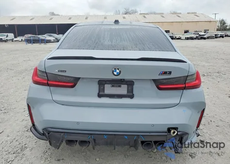 2024 BMW M3 Competition из США, поврежденный, VIN WBS43AY09RFT43380